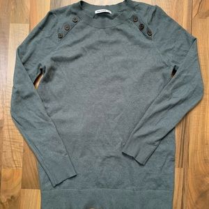 Button Detail Long Sleeve Top